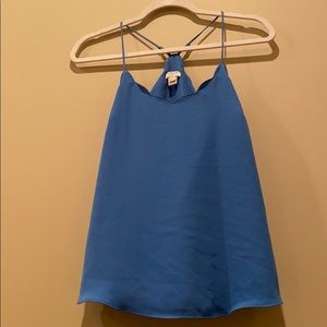 Jcrew Scalloped Tank